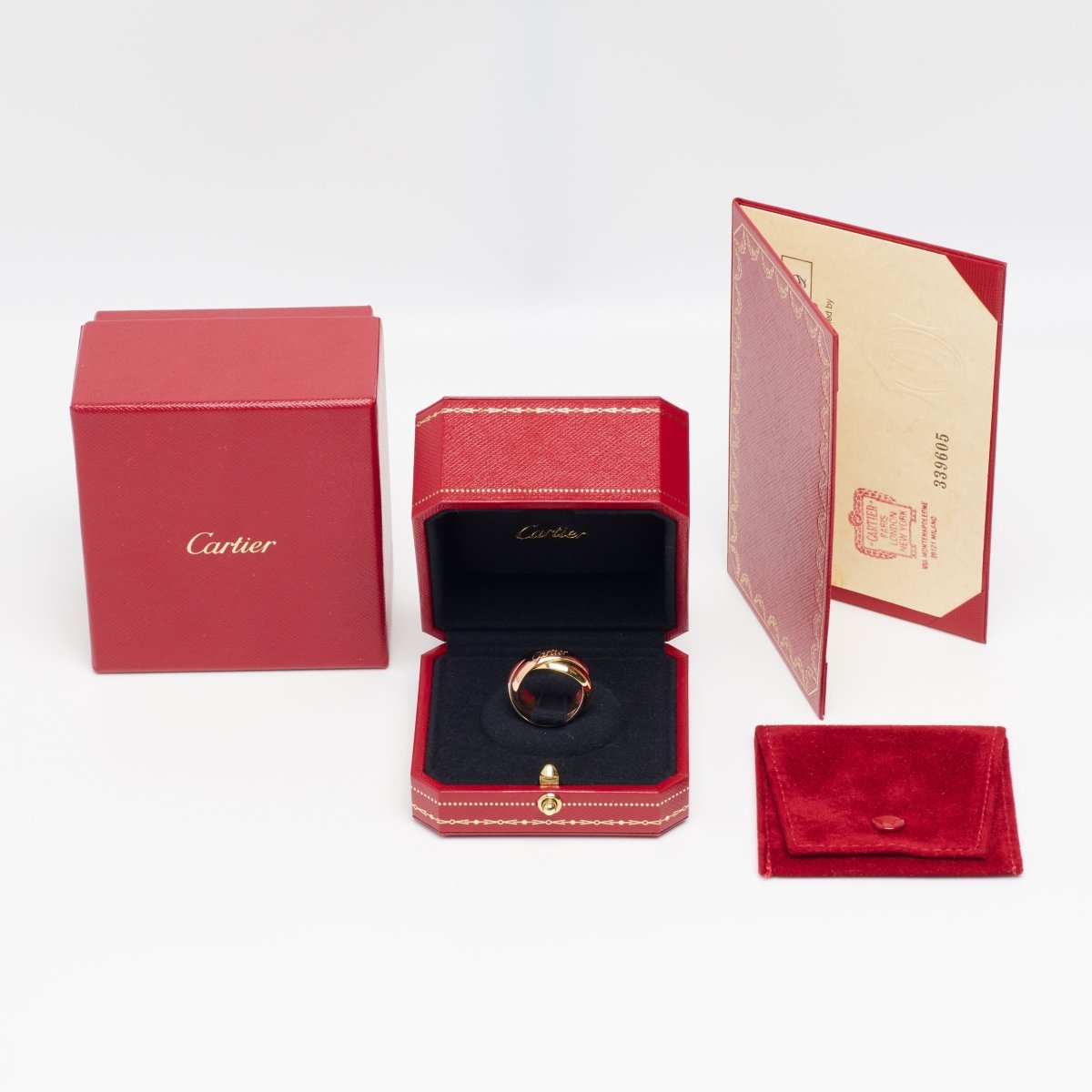 Bague Cartier Trinity XL - Castafiore