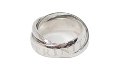 Bague CARTIER vintage Or Amour et Trinity en or blanc - Castafiore