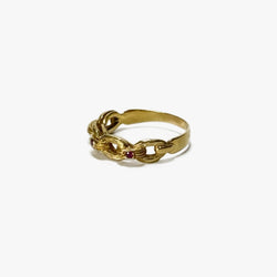 Bague chaine - Castafiore