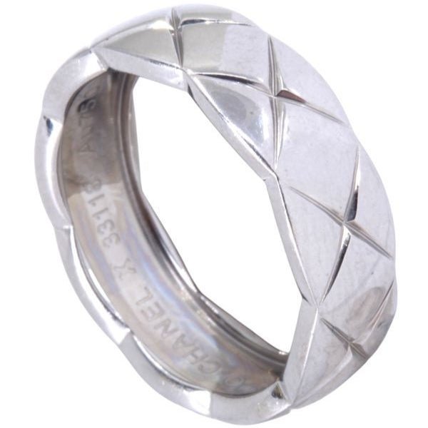 Bague CHANEL "Coco Crush" en or blanc - Castafiore