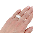 Bague CHANEL "Coco Crush" en or blanc - Castafiore