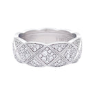 Bague CHANEL “Coco Crush” en or blanc et diamants - Castafiore