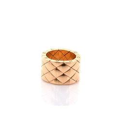 Bague Chanel Coco Crush Matelassé - Castafiore