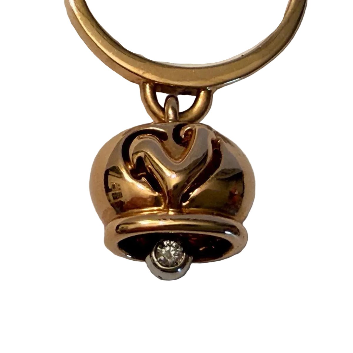 Bague CHANTECLER "Campanella" en or rose et diamant - Castafiore