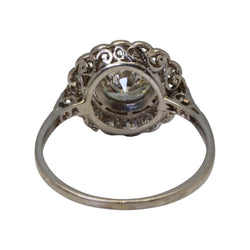 Bague Charmante en platine et diamants - Castafiore
