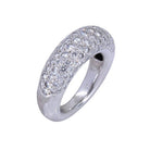 Bague CHAUMET "Anneau" diamants en or blanc - Castafiore