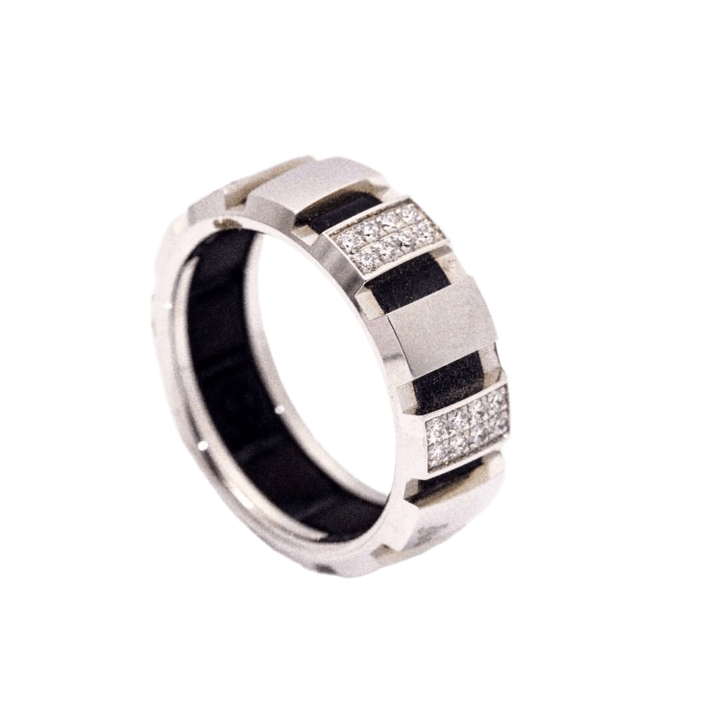 Bague CHAUMET "Class One" en or blanc - Castafiore