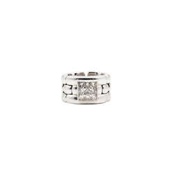 Bague CHAUMET en or blanc et diamants - Castafiore