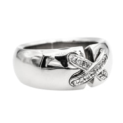 Bague CHAUMET "Lien" en or blanc et diamant - Castafiore