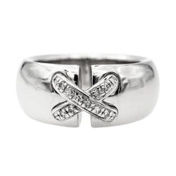 Bague CHAUMET "Lien" en or blanc et diamant - Castafiore