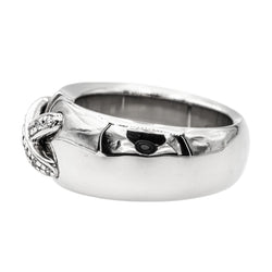 Bague CHAUMET "Lien" en or blanc et diamant - Castafiore