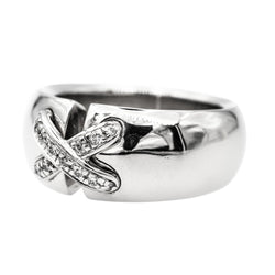 Bague CHAUMET "Lien" en or blanc et diamant - Castafiore