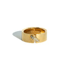 Bague CHAUMET Liens en or jaune et diamants - Castafiore