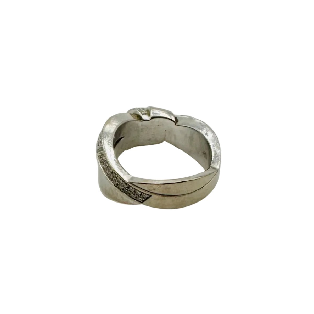 Bague CHAUMET "Liens Séduction" en or blanc et diamants - Castafiore