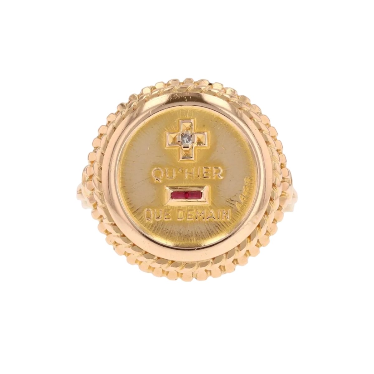 Ring Augis Or + qu'Hier - que Demain