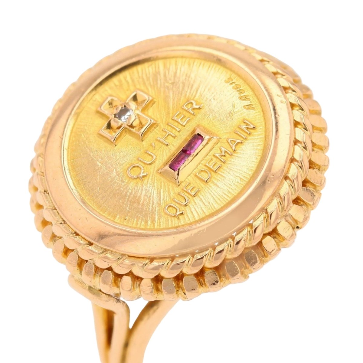 Ring Augis Or + qu'Hier - que Demain