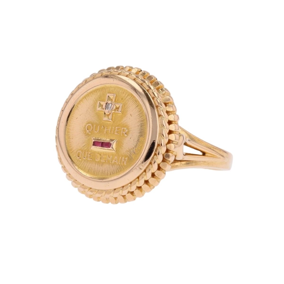 Ring Augis Or + qu'Hier - que Demain