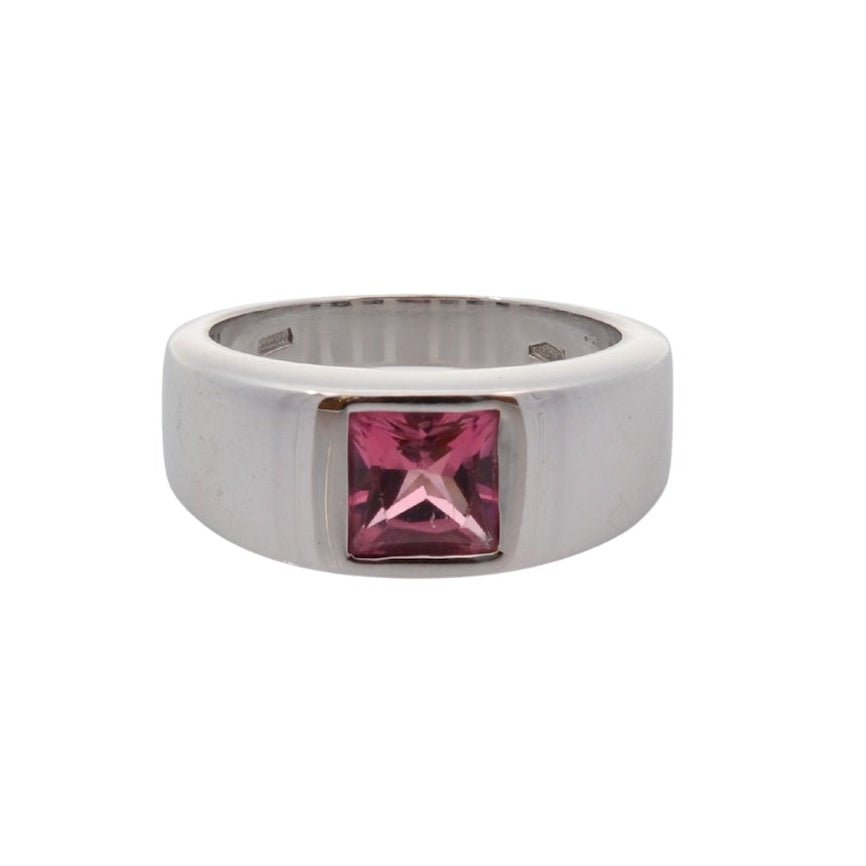 Ring 18k gold tourmaline