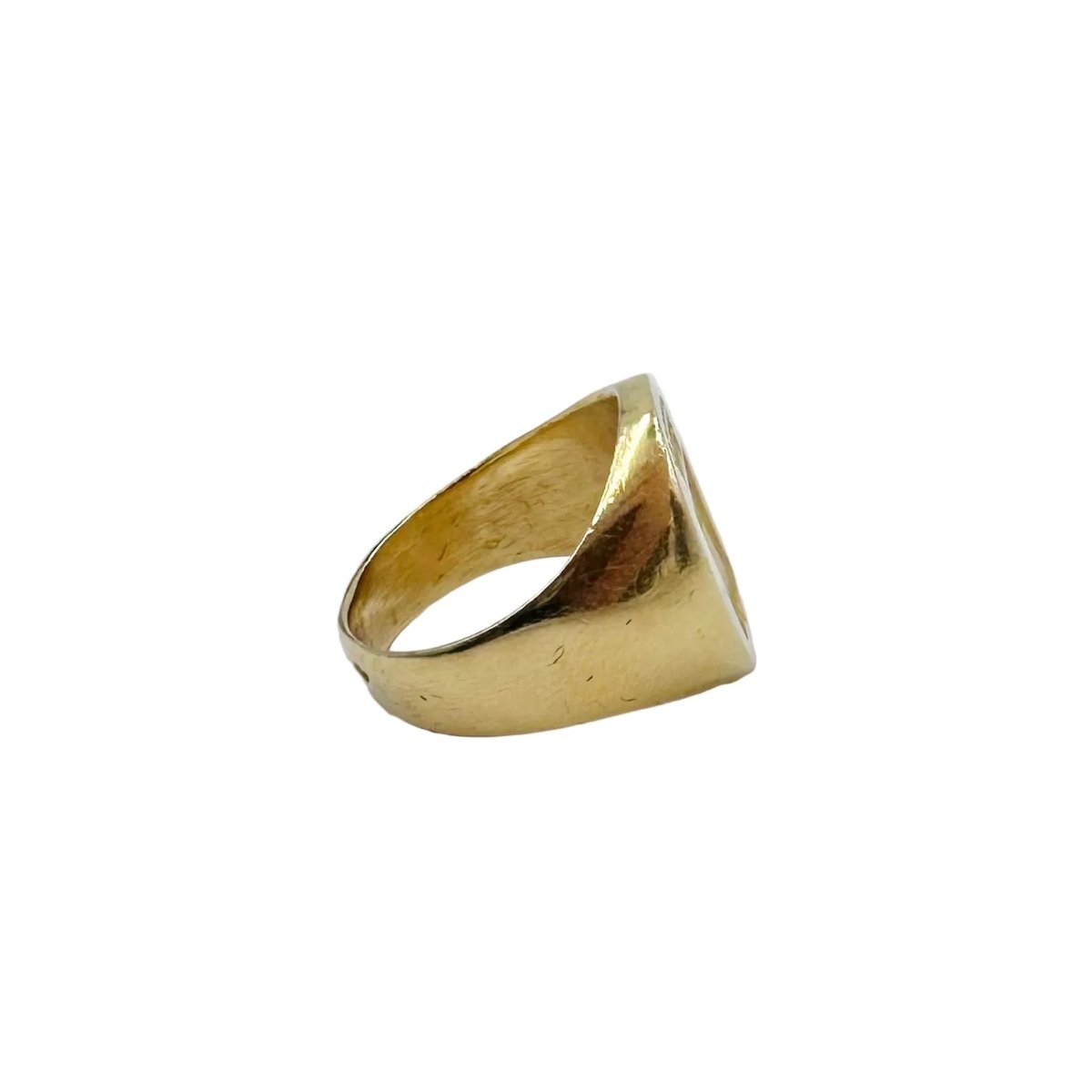Bague Chevalière en or jaune - Castafiore