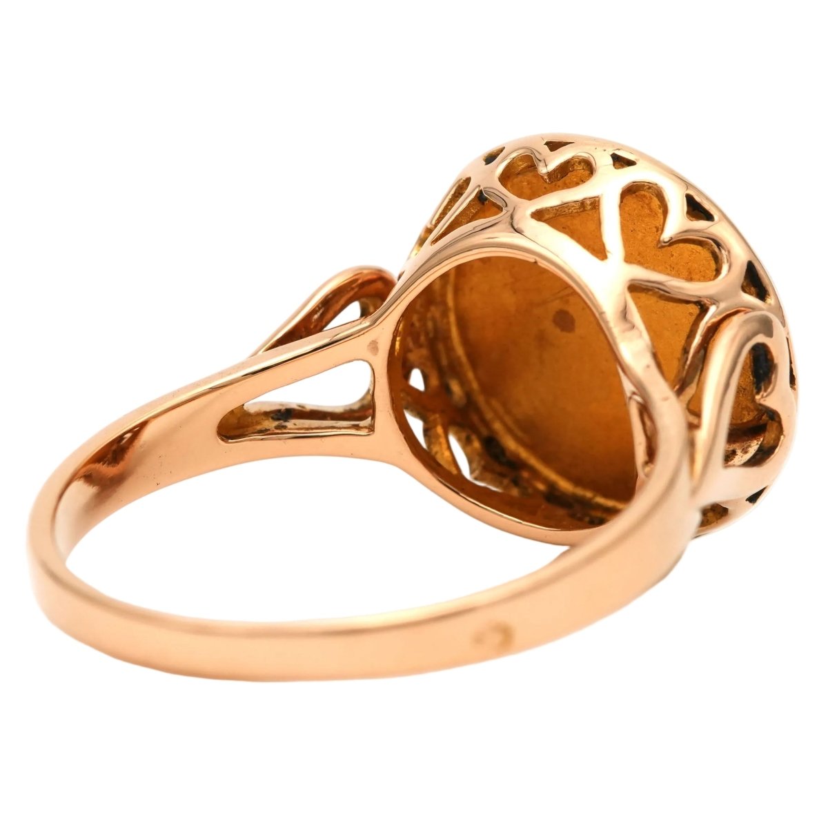 Bague Chevalière en or jaune - Castafiore