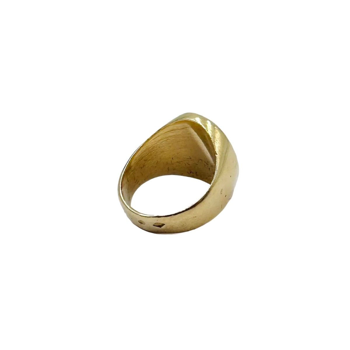 Bague Chevalière en or jaune - Castafiore