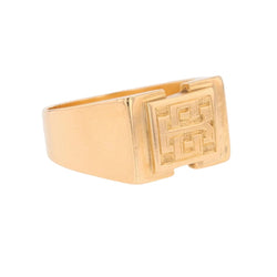 Bague Chevalière en or jaune - Castafiore