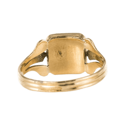 Bague Chevalière en or jaune - Castafiore