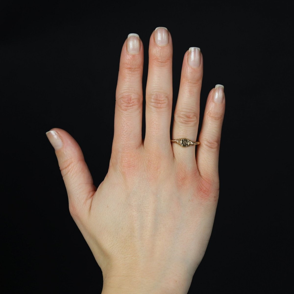 Bague Chevalière en or jaune - Castafiore