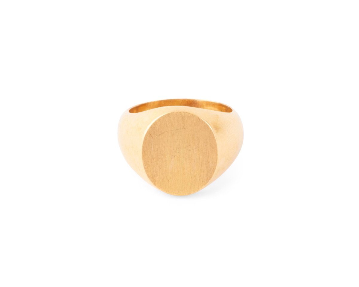 Bague Chevalière en or jaune - Castafiore