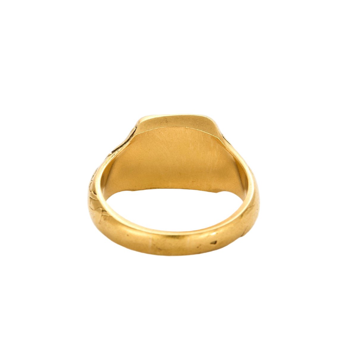 Bague Chevalière en or jaune - Castafiore