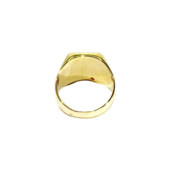 Bague Chevalière en or jaune et diamants - Castafiore