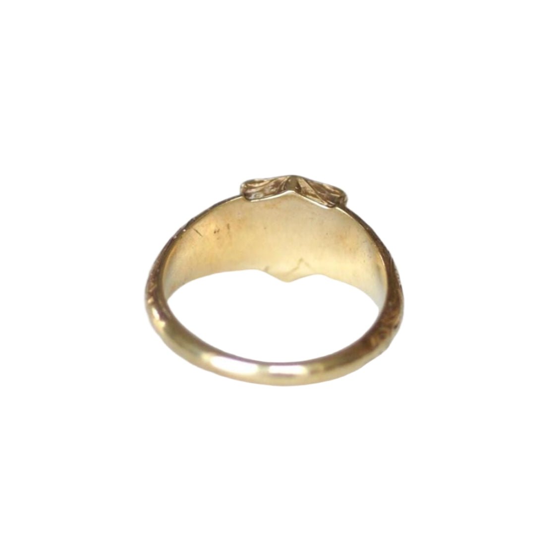 Bague Chevalière en or jaune et jaspe - Castafiore