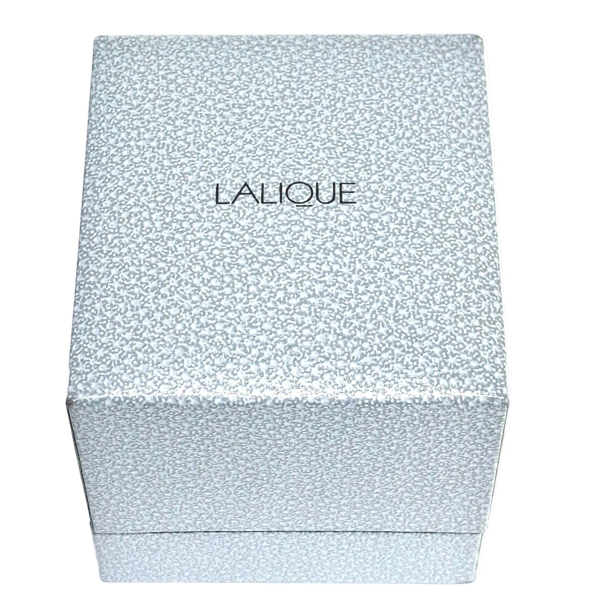 Bague Chevalière LALIQUE "L'homme Alpha" en argent et cristal - Castafiore