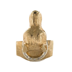 Bague chien et son collier diamants - Castafiore