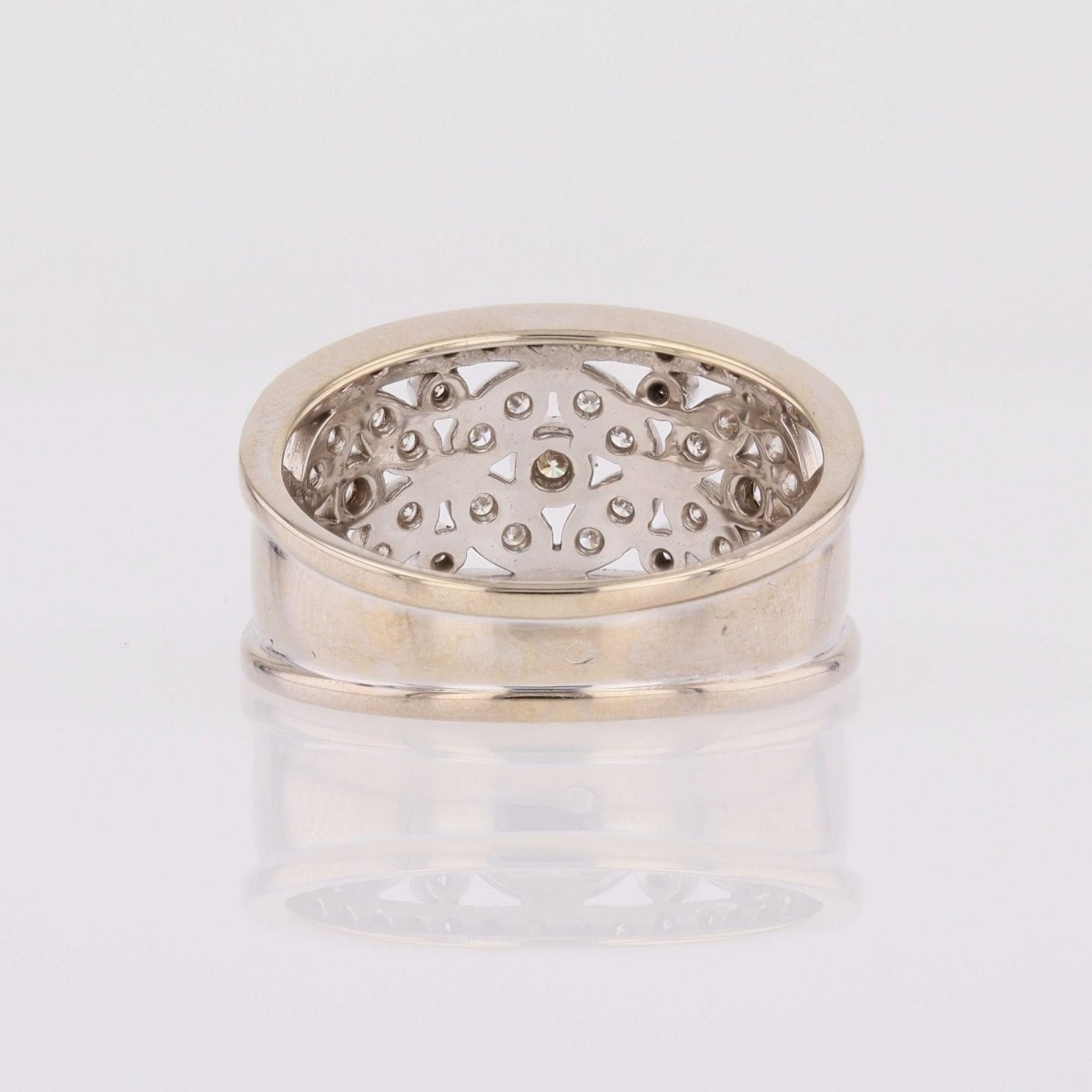 Bague CHIMENTO en or blanc et diamants - Castafiore