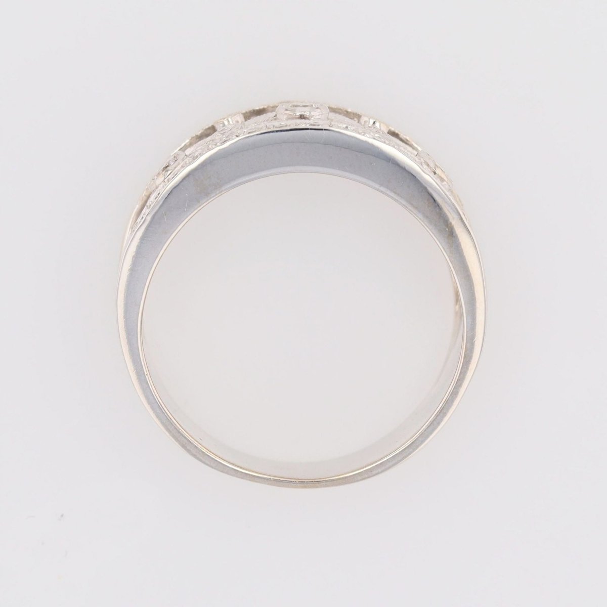 Bague CHIMENTO en or blanc et diamants - Castafiore