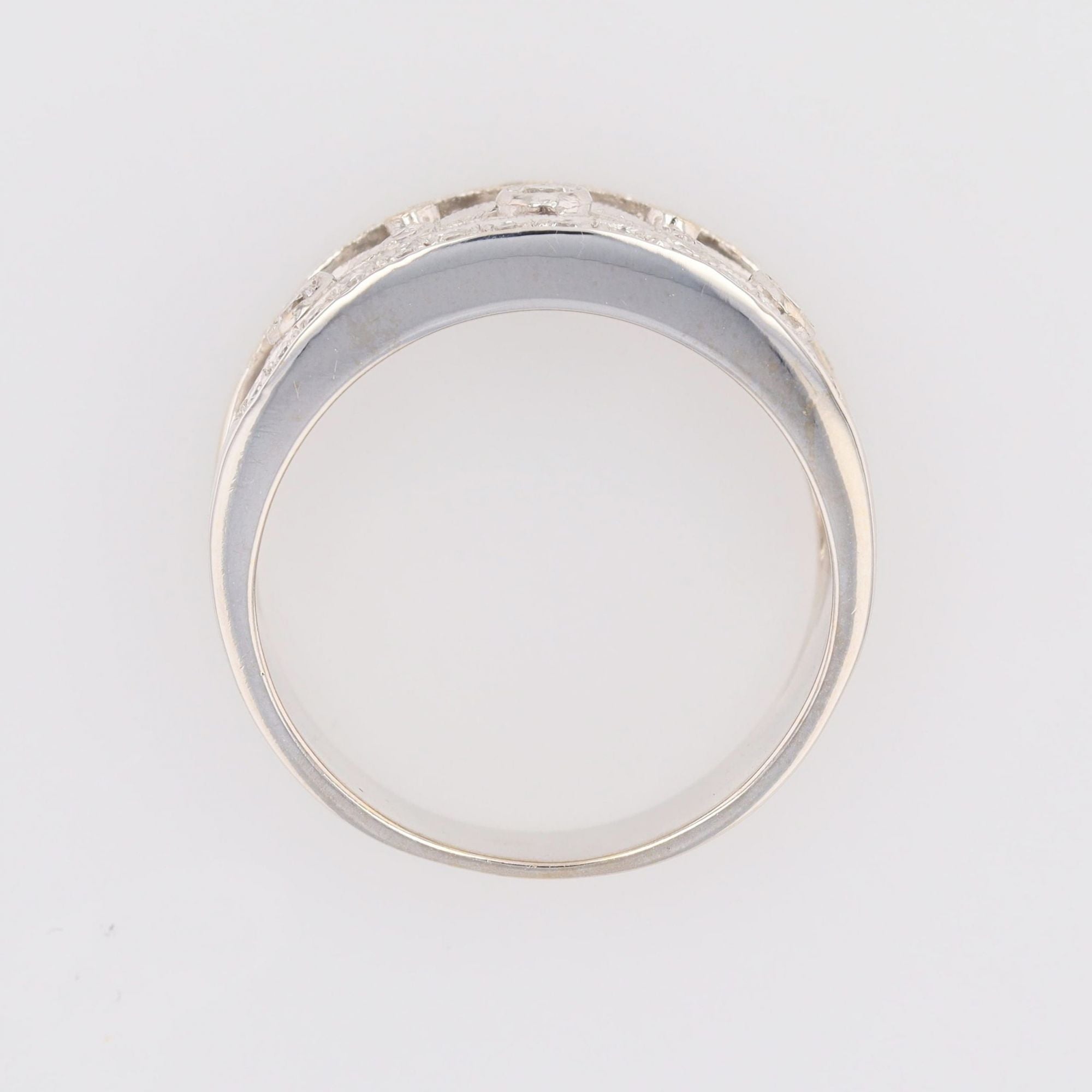 Bague Chimento or blanc diamants