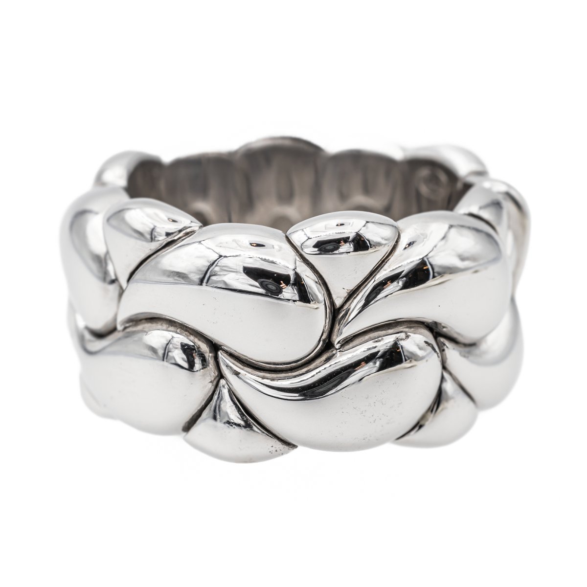 Bague CHOPARD, "Casimir" en or blanc - Castafiore