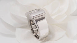 Bague Chopard Happy Diamonds en or blanc et diamants - Castafiore