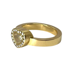 Bague CHOPARD Happy diamonds en or jaune et diamants - Castafiore