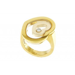 Bague Chopard Happy Diamonds or jaune diamant - Castafiore