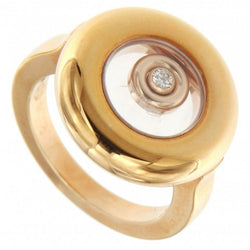 Bague Chopard Happy Diamonds or rose diamant - Castafiore