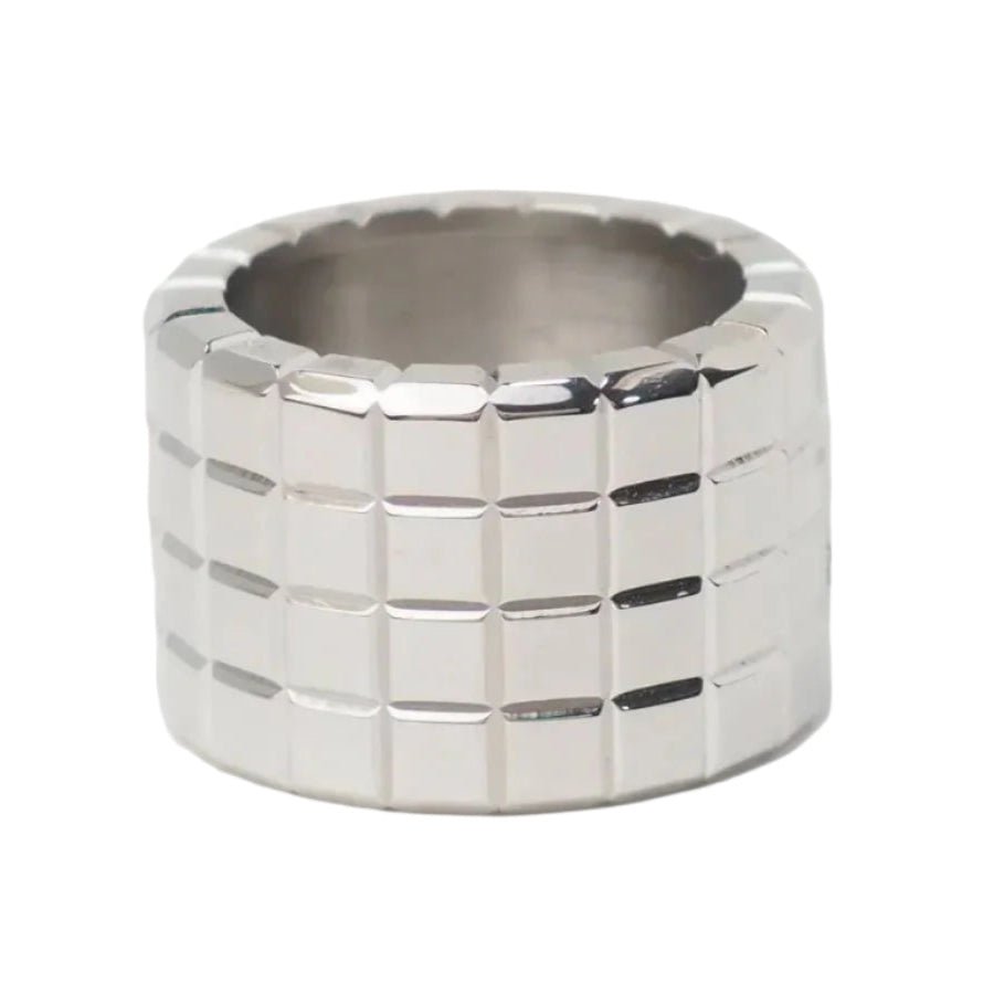 Bague CHOPARD, "Ice Cube" en or blanc - Castafiore