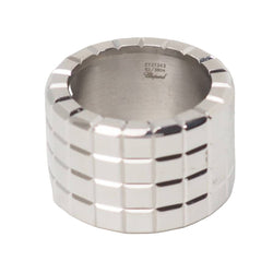 Bague Chopard Ice cube en or blanc - Castafiore