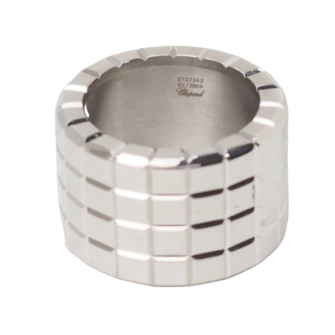 Bague Chopard Ice cube en or blanc - Castafiore