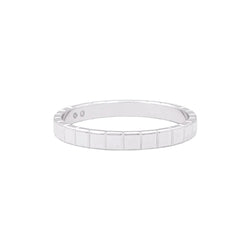 Bague CHOPARD "Ice Cube" en or blanc - Castafiore