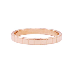 Bague CHOPARD "Ice Cube" en or rose - Castafiore