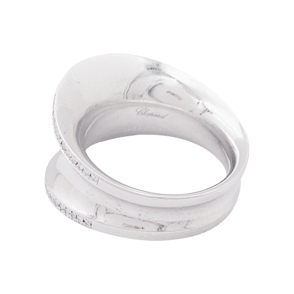 Bague CHOPARD "Impérial" en or blanc et diamants - Castafiore