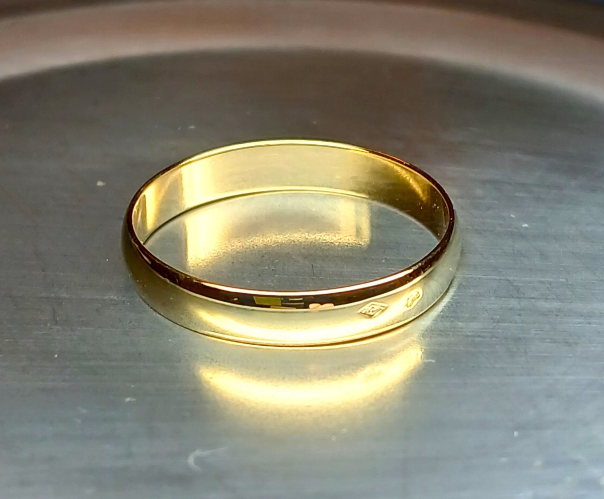 Bague classique en or jaune - Castafiore