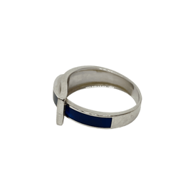 Bague CLOZEAU en or blanc, nacre et diamants - Castafiore